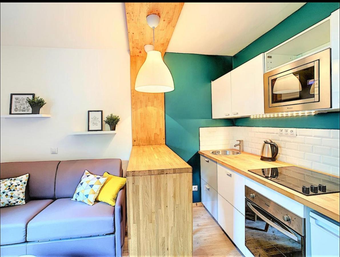Centre Saint-Gervais Studio Vert Moderne 2 Pers Proche Telecabine Εξωτερικό φωτογραφία