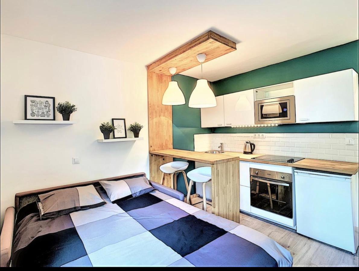 Centre Saint-Gervais Studio Vert Moderne 2 Pers Proche Telecabine Εξωτερικό φωτογραφία